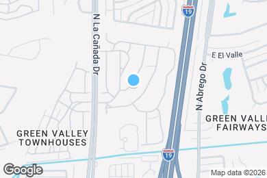 Map image of the property - 224 N Camino del Vate