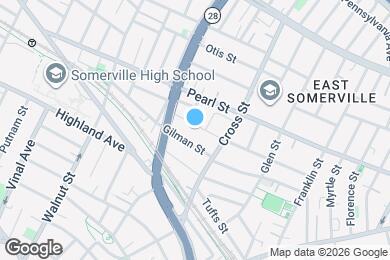 Map image of the property - 84 Flint St