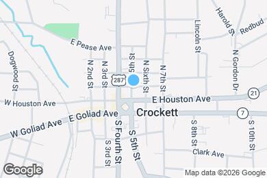 Map image of the property - 110 N 5th St