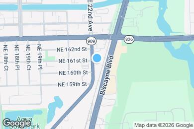 Map image of the property - 16051 W Dixie Hwy