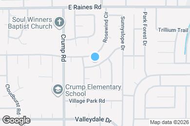 Map image of the property - 6192 Cranbury Park Dr