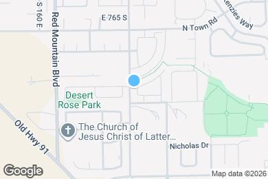 Map image of the property - 2501 Bella Vista Drive