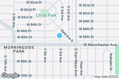Map image of the property - 8505 S 3rd Ave