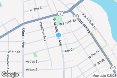 Map image of the property - 518 Washington Ave