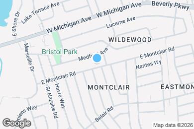 Map image of the property - 918 E Montclair Rd