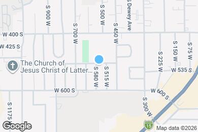 Map image of the property - 507 S 580 W
