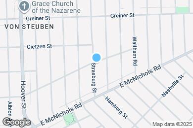 Map image of the property - 17246 Strasburg St