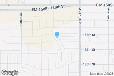 Map image of the property - 13407 Avenue R