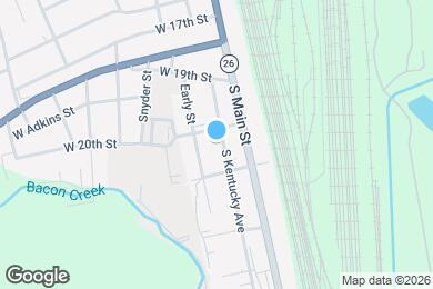 Map image of the property - 2006 S Kentucky Ave