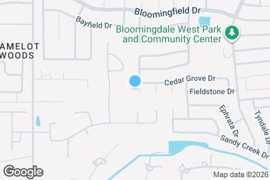Map image of the property - 506 Emberwood Dr