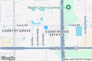 Map image of the property - 2773 Cypress Dr