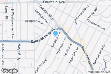 Map image of the property - 1043 Sanborn Ave