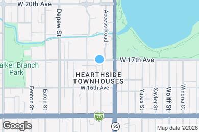 Map image of the property - 1674 Ames Ct