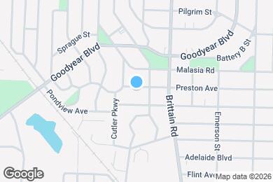 Map image of the property - 1494 Preston Ave