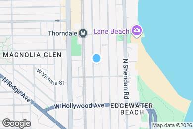 Map image of the property - 5835 N Winthrop Ave