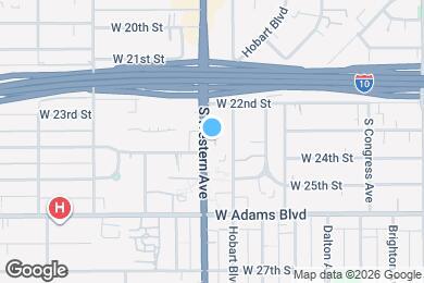 Map image of the property - 2244 S Western Ave