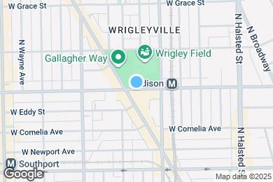 Map image of the property - 1039 W Addison St