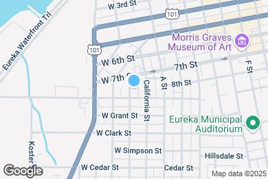 Map image of the property - 807 Pine St
