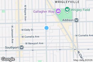Map image of the property - 3521 N Racine Ave