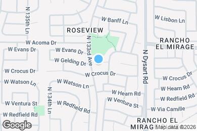 Map image of the property - 13277 W Gelding Cir