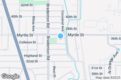 Map image of the property - 1274 36th St