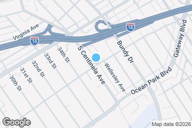 Map image of the property - 2496 S Centinela Ave
