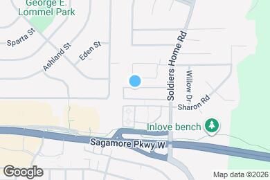 Map image of the property - University Crossing Apartments and Townhomes