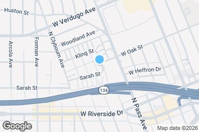 Map image of the property - 4153 W Sarah St