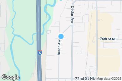 Map image of the property - 1298 Beach Ave