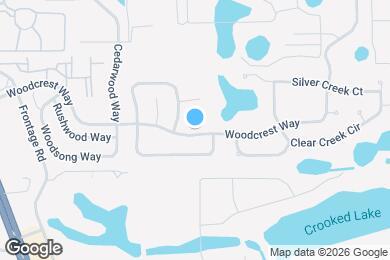 Map image of the property - 17113 Woodcrest Way