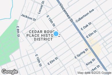 Map image of the property - 1408 Culbertson Ave