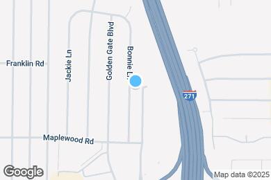 Map image of the property - 1269 Bonnie Ln
