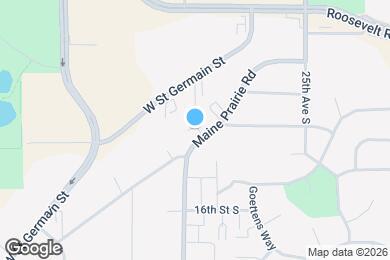 Map image of the property - 1425 Maine Prairie Rd