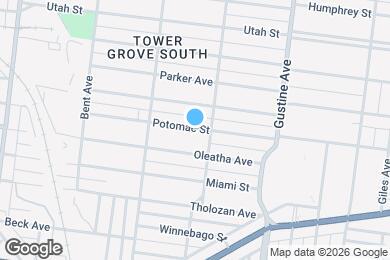 Map image of the property - 4014 Potomac St