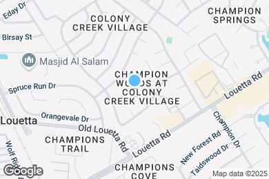 Map image of the property - 16830 Goodfield Ct