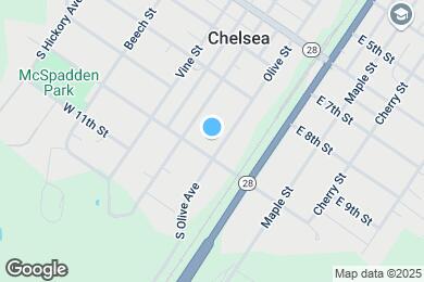 Map image of the property - 923 Olive St.