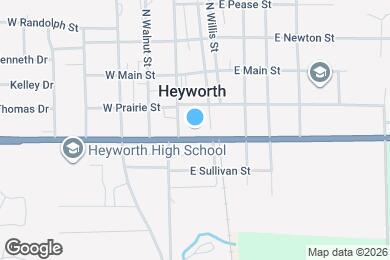 Map image of the property - 108 E Cleveland St