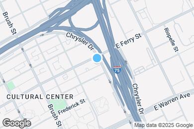 Map image of the property - 692 E Ferry St