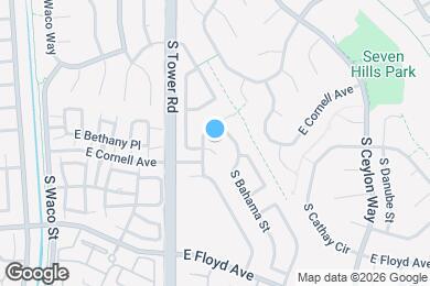 Map image of the property - 18621 E Columbia Pl