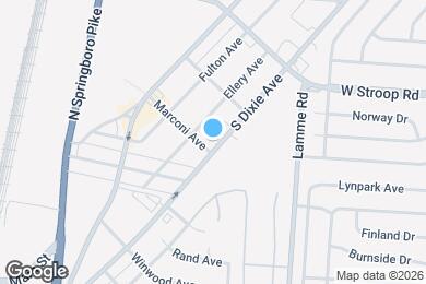 Map image of the property - 4145 S Dixie Dr