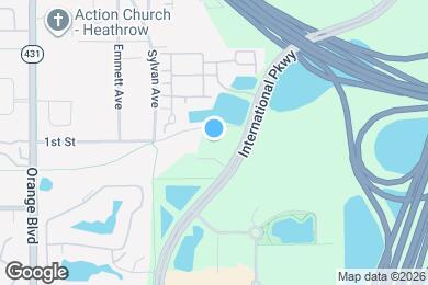 Map image of the property - Azalea Lake Mary 55+ Active Adult Apartments