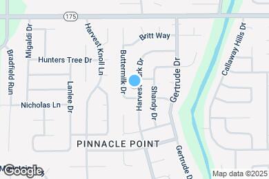 Map image of the property - 4825 Harvest Park Dr