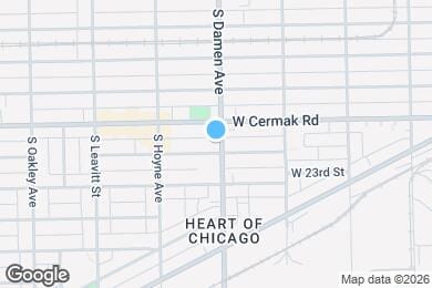 Map image of the property - 2000 W 22nd Pl