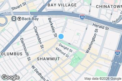 Map image of the property - 7 E Berkeley St