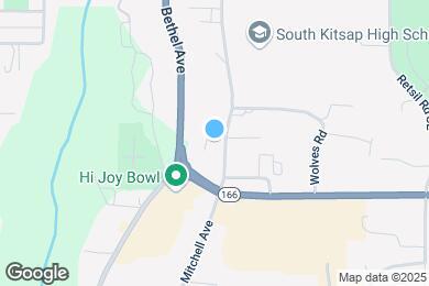 Map image of the property - Port Orchard Vista Apartments