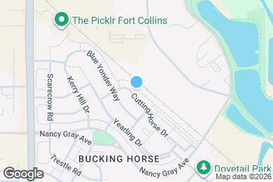 Map image of the property - 2068 Cutting Horse Dr