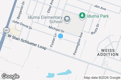 Map image of the property - 4702 John David Dr