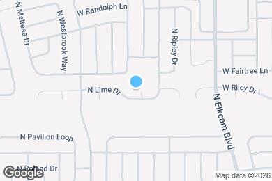 Map image of the property - 6978 N Dade Point
