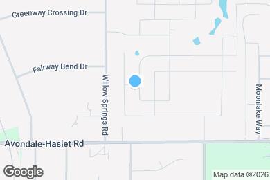 Map image of the property - 1744 Escondido Dr