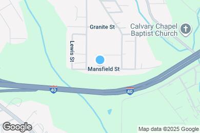 Map image of the property - 1625 Mansfield St